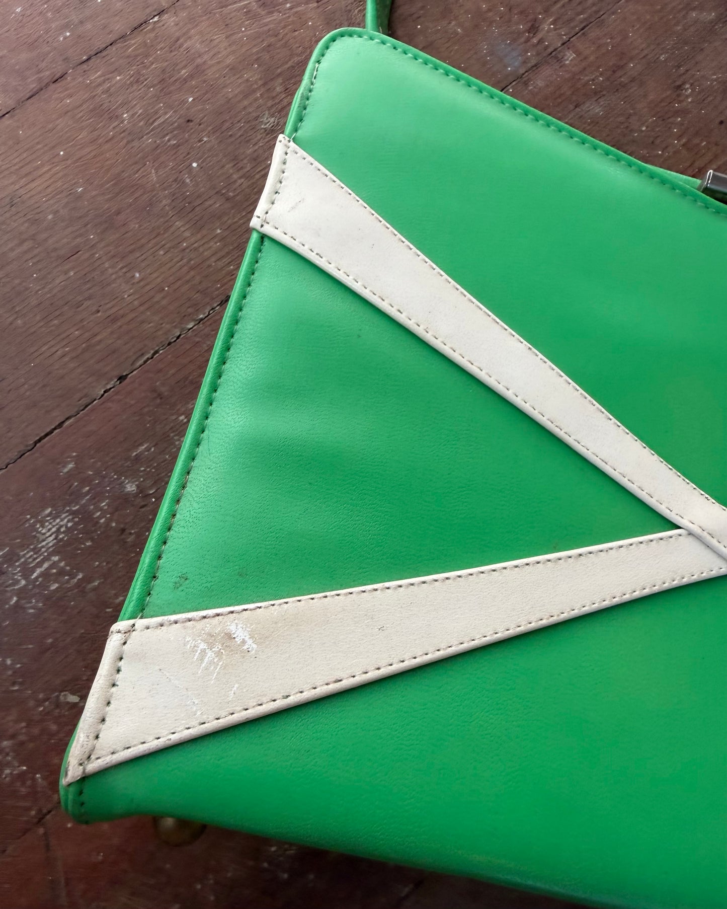 60s Electric Green Mod Handbag