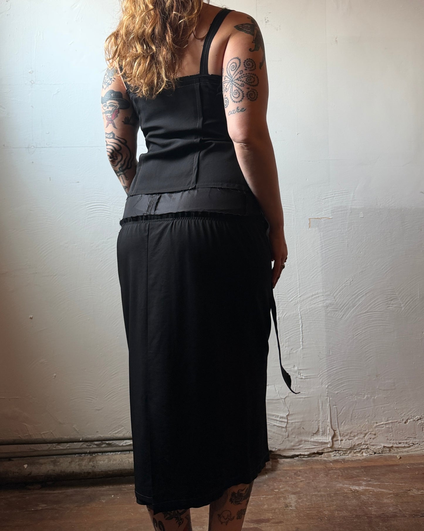 Early 2000s Vera Wang Architectural Wool Dress [M]