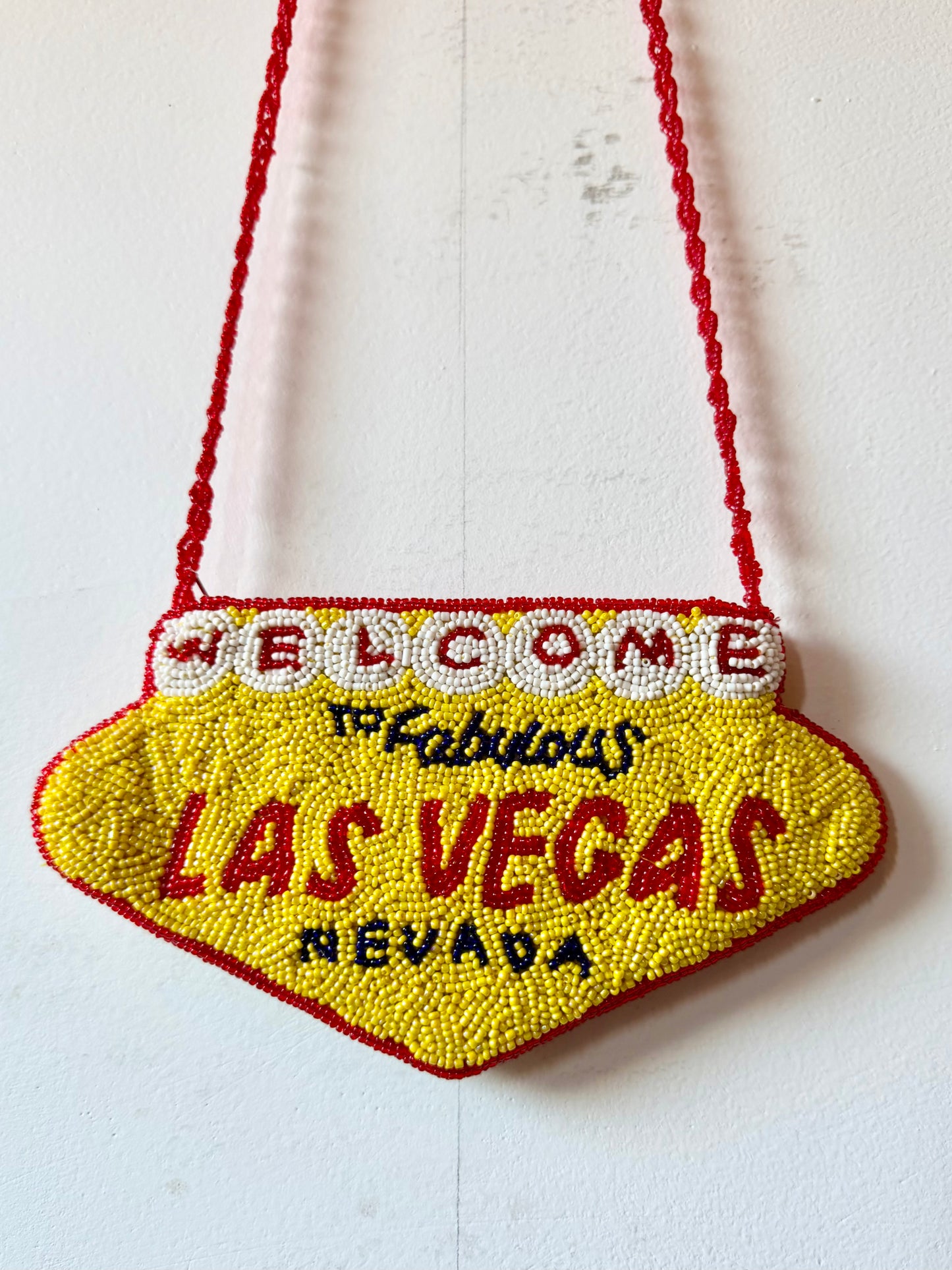 00s Beaded Las Vegas Purse