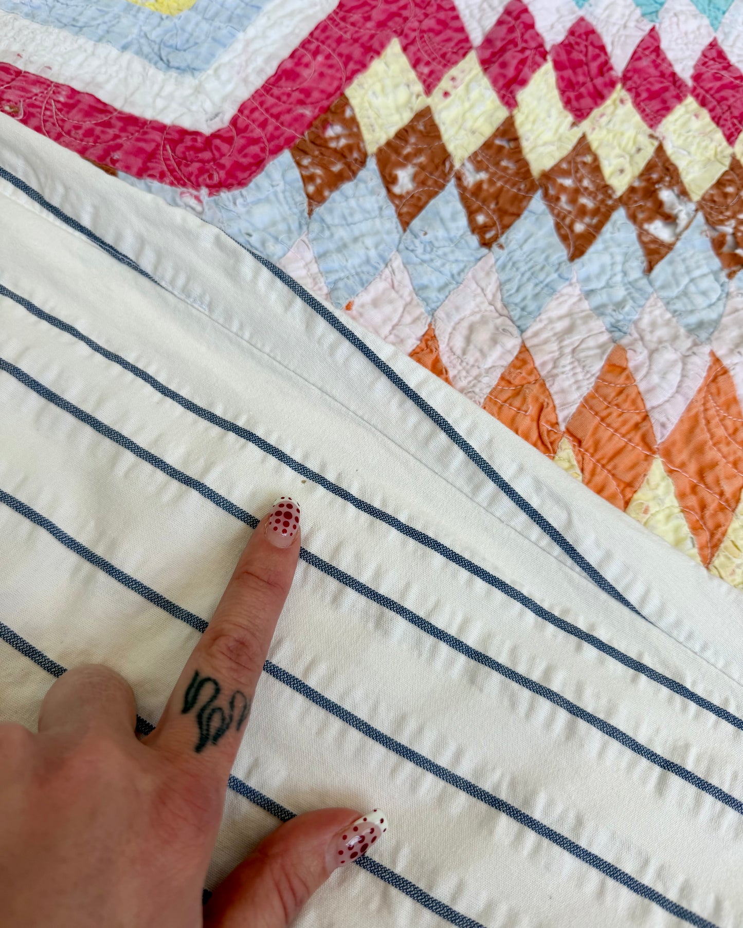 00s See by Chloé Seersucker Striped Pants [XS]