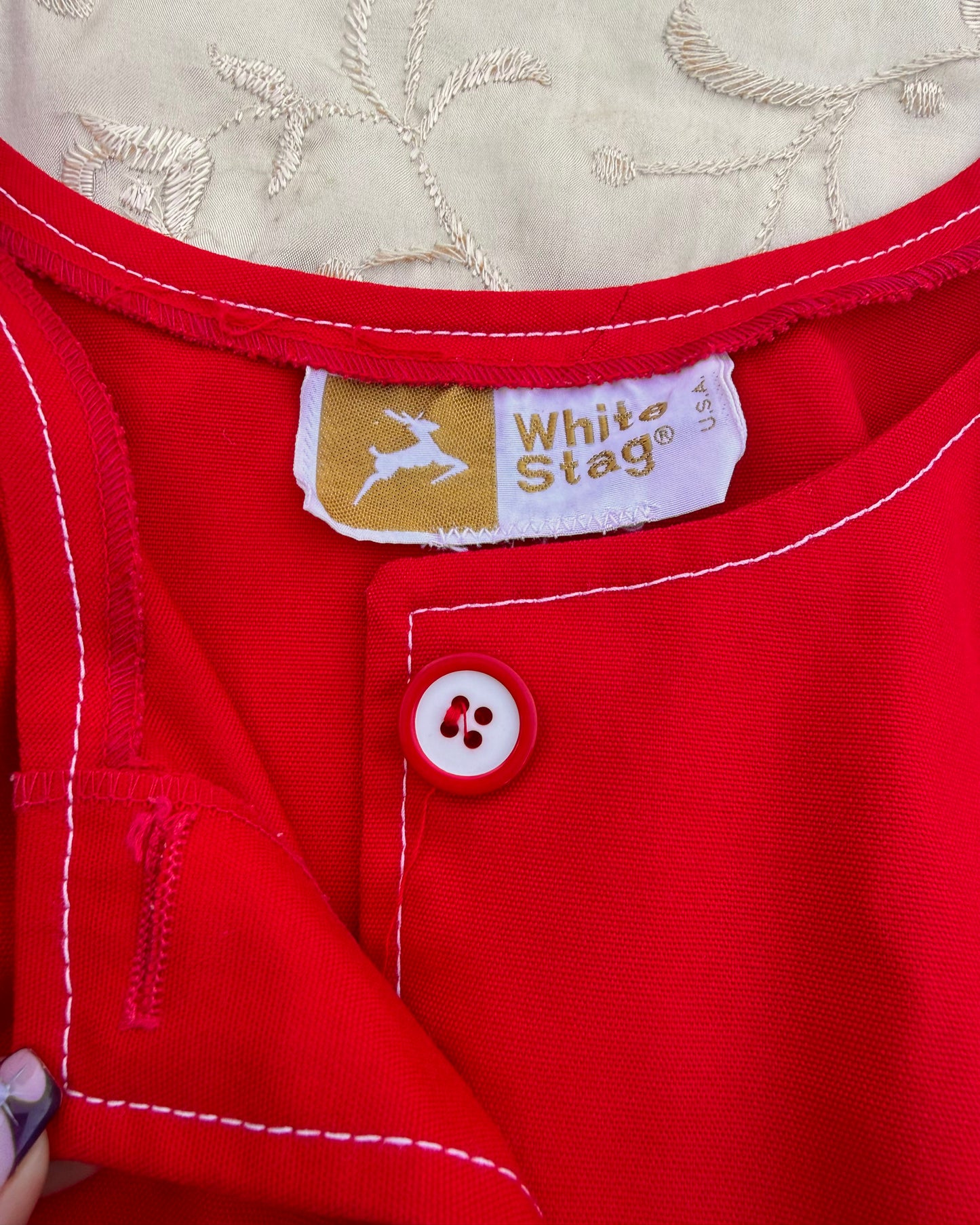 60s White Stag Cotton Crop [S]